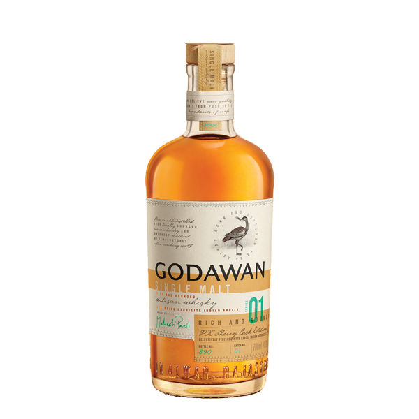 Godawan Single Malt Rich and Rounded PX Sherry Cask Edition 01 700ml