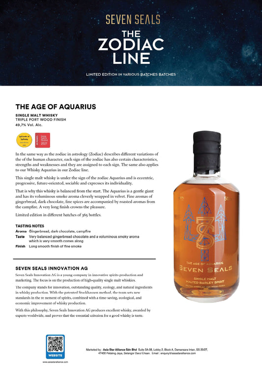 Seven Seals The Age of Aquarius 500ml