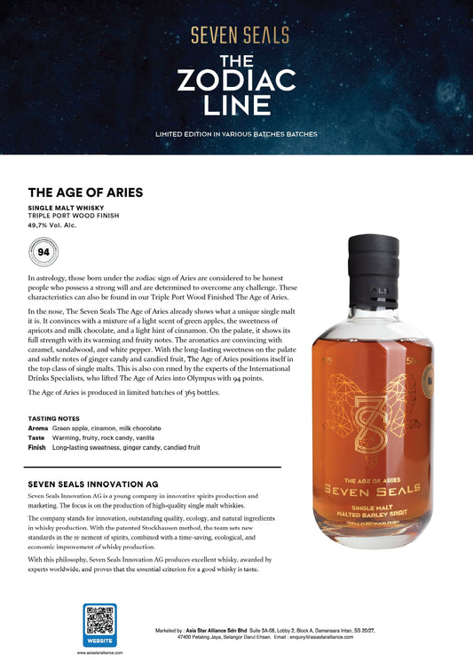 Seven Seals The Age of Aries 500ml