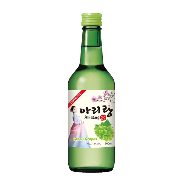 Arirang Soju Green Grapes [360ML]