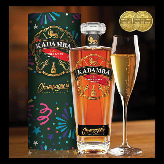 The Kadamba Indian Single Malt Whisky Champagne Barrel Finished 750ml