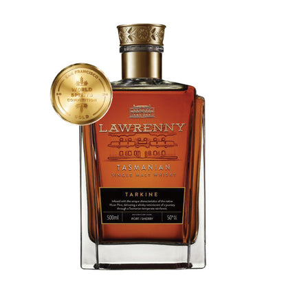 Lawrenny Tarkine Tasmanian Port/Sherry Single Malt Whisky 500ml