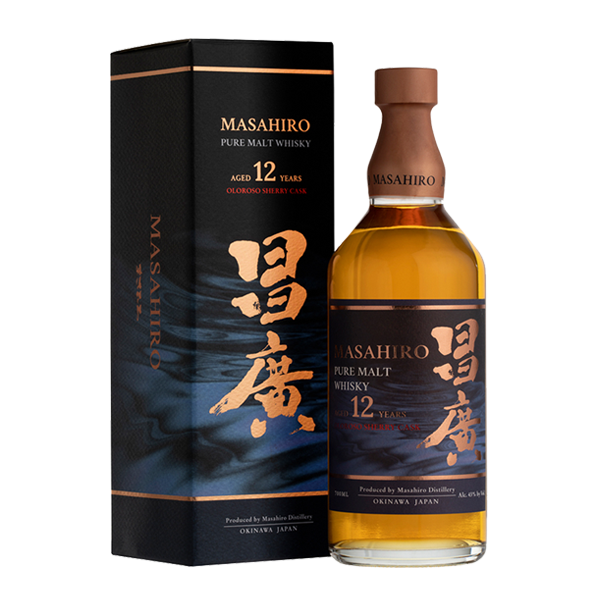 Masahiro 12 Years Old Pure Malt Whisky - Oloroso Sherry Cask [700ml]