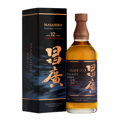 Masahiro 12 Years Old Pure Malt Whisky - Oloroso Sherry Cask 700ml