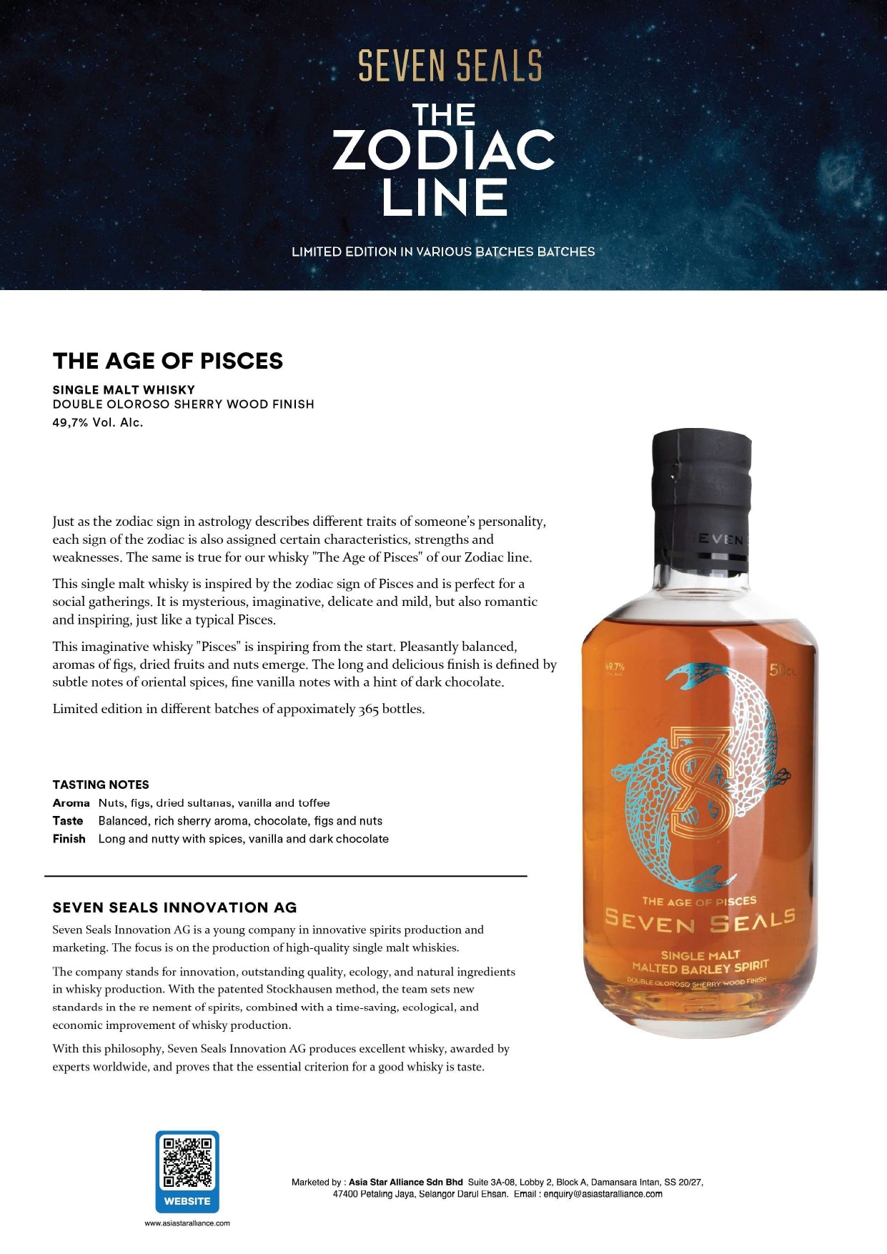 Seven Seals The Age of Pisces 500ml