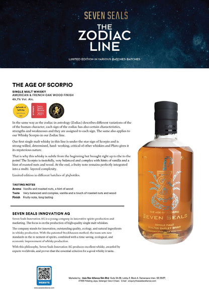 Seven Seals The Age of Scorpio 500ml