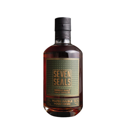 Seven Seals Peated Double Wood Finish Cask Strength Single Malt 500ml