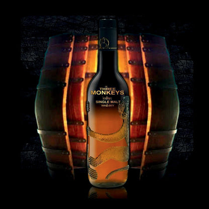 The Three Monkeys Indian Single Malt Whisky 750ml