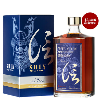 The Shin Malt Whisky 15 Years Old Mizunara Oak Finish 700ml