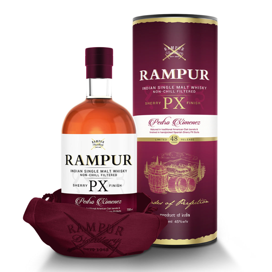 Rampur Indian Single Malt Whisky Sherry Px Finish