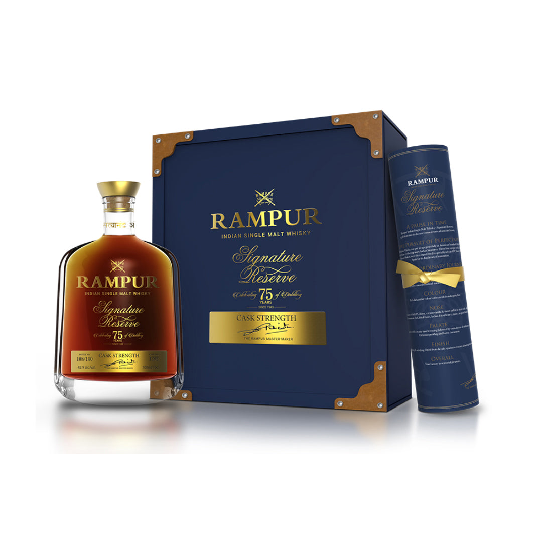 Rampur Indian Single Malt Whisky Signature Reserve