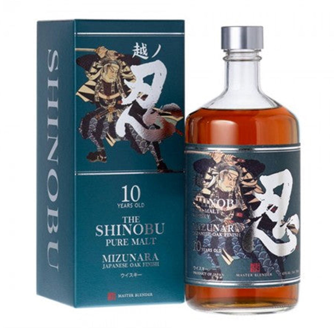 Shinobu 10 Years Old Pure Malt Whisky Mizunara Oak Finish
