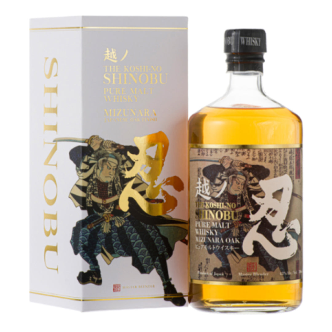 Shinobu Pure Malt Whisky Mizunara Oak Finish